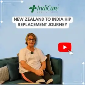Karen from New Zealand sharing her experience with hip replacement surgery in India.