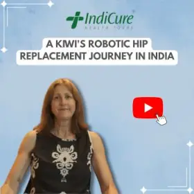 Louise from New Zealand sharing her robotic hip replacement journey in India.