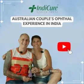 Pam and David, an Australian couple, sharing their ophthalmic eye care experience in India.