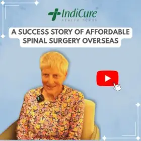 Pamela sharing her first-hand account of overseas spinal surgery.