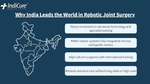 How does MAKO robotic joint replacement work in India