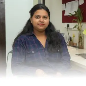 Image of Khushboo Ram, patient co-ordinator at IndiCure.
